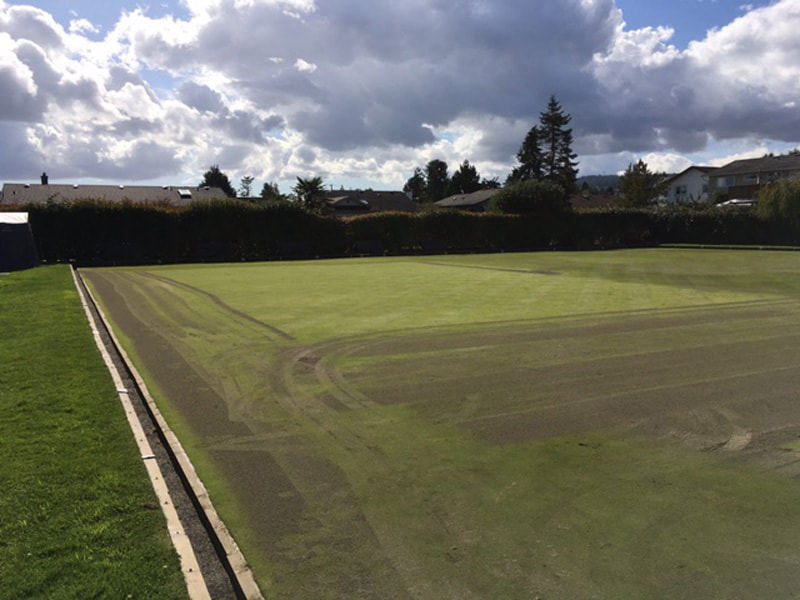 Sidney Lawn Bowling Club - End of Year Green Maintenance - 2021