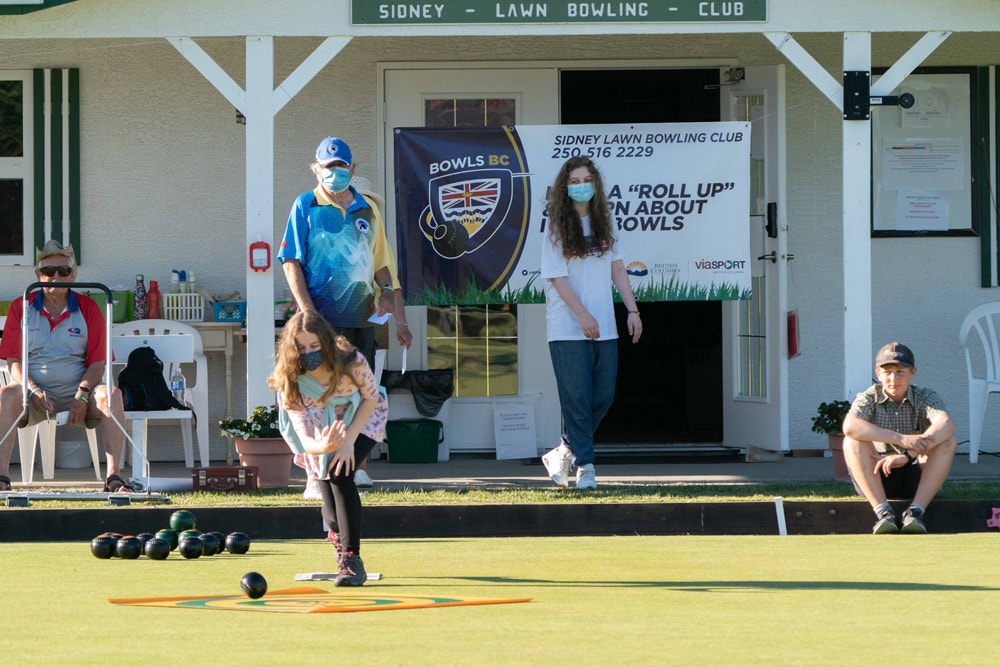 Sidney Lawn Bowling Club - Bowls BC Roll Up - Juniors - 2021