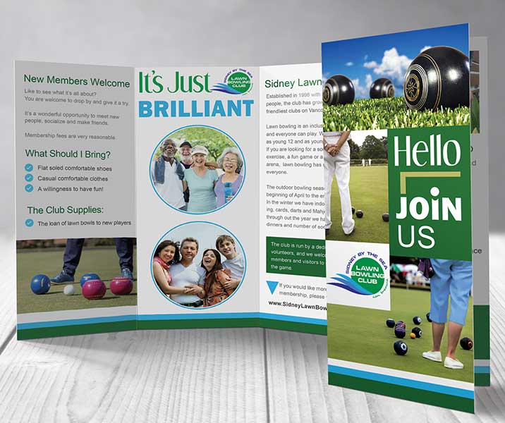 Sidney Lawn Bowling Club Brochure